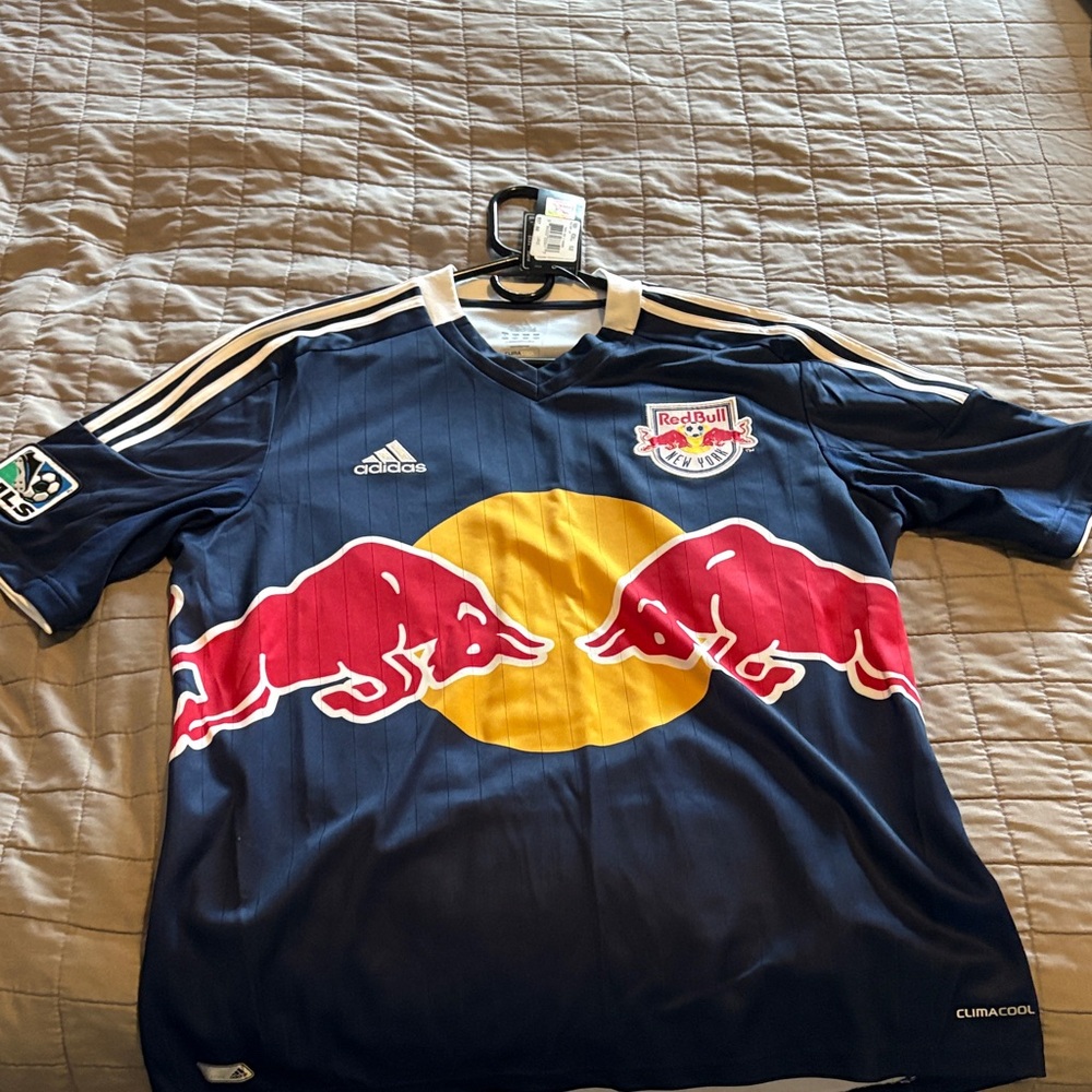 Adidas New York Redbulls Soccer Jersey (Brand New w Tags)